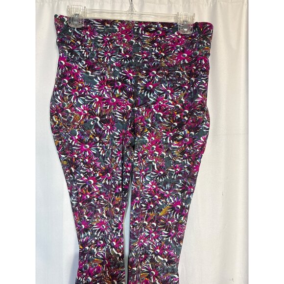 Lululemon Wunder Under High-Rise Leggings 7/8 Length Floral Pattern Multi-Color - Picture 2 of 8
